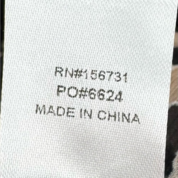 Grade and Gather Women's Sheer Leopard Print Blouse - Picture 11 of 11